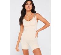 DORINA Open Bust Romper With Open Gusset, Beige, Size 10, Women Beige