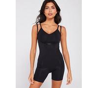 DORINA Open Bust Romper With Open Gusset, Black, Size 10, Women Black