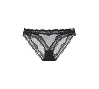 DORINA ORIGINS Brief - Shimmer Dot Mesh & Lace Trim with Elegant Detailing, Black