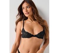 DORINA Perfect Lace Uw Non Pad Plunge, Black, Size 36B, Women Black