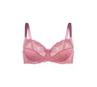 DORINA Philippa Full Cup Bra - Underwired, Non-Padded Lace Bra with Curve Sizing, Pink
