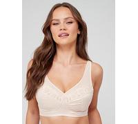 DORINA Teagan Full Cup Wireless Non Padded Minimizer, Beige, Size 34E, Women Beige