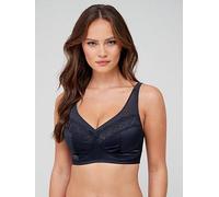 DORINA Teagan Full Cup Wireless Non Padded Minimizer Bra, Black, Size 32Dd, Women Black