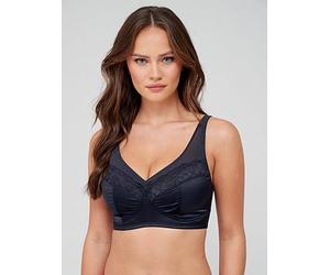 DORINA Teagan Full Cup Wireless Non Padded Minimizer Bra, Black, Size 32Dd, Women Black