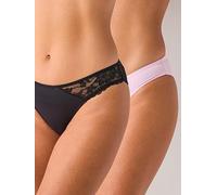 DORINA Willa 2pk Brief, Multi, Size 18, Women Print