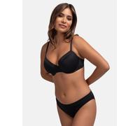 Dorina Women's Louise-d-2pp Cup Bra, Black/Beige, 42C (Pack of 2)