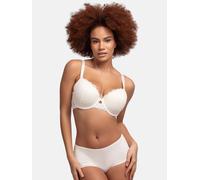 Dorina Women's Celine Light Padded Demi Ivory | Size: 40F Dorina Ivory 40F