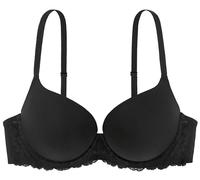 DORINA Women's Claire Super Push Up Bra Push-Up Everyday Bra, Black 32C (Manufacturer Size:32)