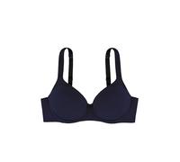 Dorina Women's Lindsay-d Full Coverage Bra, Semi-Transparent Inches, Navy, 38DD
