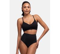 Dorina Women's Mid Waist Thong Black | Size: 2XL Dorina Black 2XL