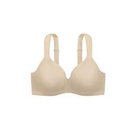 DORINA Women's Rachel Bra - Lightly Padded Demi Bra with Underwired Moulded Cups, Adjustable Straps, and Soft Micro Fabric for All-Day Comfort, Nude