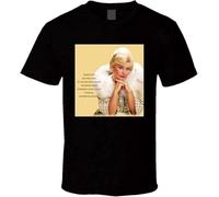 Doris Day Secret Love t Shirt Black Mens