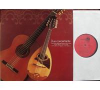 Doris Harst und Reiner Stutz - Duo concertante / Doris Harst Mandoline / Reiner Stutz Gitarre spielen Werke von P. Locatelli, C. Ph. E. Bach, N. Paganini, H.W. Henze u.a. / PROMOTION WTB Westdeutsche Kreditbank WTB Leasing / ca. 1983 / Klapp-Bildhülle mit ORIGINAL 2 seitiger illustrierter Text-Beilage / WTB # A-8489 / Deutsche Pressung / 12" Vinyl Langspiel Schallplatte