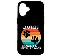 Doris Home For Wayward Dogs Family Name Case for iPhone 16