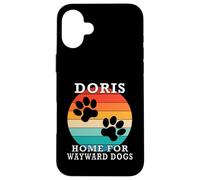 Doris Home For Wayward Dogs Family Name Case for iPhone 16 Plus