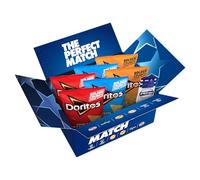 Doritos Champion's League Final Matchday Snack Box, Cool Original, Tangy Cheese & Chilli Heatwave, 6 x 180g bags & Pepsi Socks