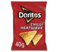 Doritos Chilli Heatwave Tortilla Chips, 40 g (Pack of 32)