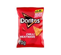 Doritos Chilli Heatwave Tortilla Chips Sharing Bag Crisps PM 70g