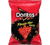 Doritos Flamin' Hot Nacho Cheese Tortilla Chips - 3.125 oz 88.5 g Pack of 1