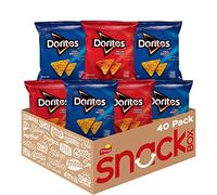 Doritos Flavored Tortilla Chips , 40 Count (Pack of 1)