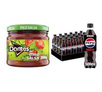 Doritos Mild Salsa Vegetarian Dip, Perfect for Sharing 300 g (Case of 6)