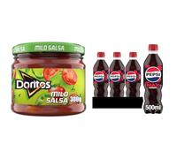 Doritos Mild Salsa Vegetarian Dip, Perfect for Sharing 300 g (Case of 6)