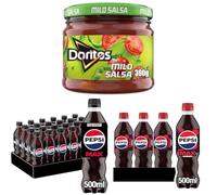 Doritos Mild Salsa Vegetarian Dip, Perfect for Sharing 300 g (Case of 6)