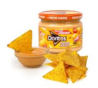 Doritos Nacho Cheese Dip - Smooth and Creamy Cheese Salsa for Chips, Vegetables, and Snacks - 280g Jar (Pack of 2) - Blue Nile Foods