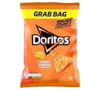 Doritos Tangy Cheese Tortilla Chips Grab Bag Crisps 48g (Case of 24)