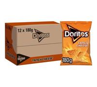 Doritos Tangy Cheese Tortilla Chips Sharing Bags Crisps 180g (12 bags)