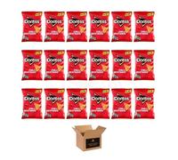 Doritos Tortilla Chips - Bold Crunch, Iconic Taste | Crispy Flavoured Corn Chips in Variety of Flavors - 5 Snack Bags per Pack | Party, Movie Night Crisps (Chilli Heatwave - £1.35-70g x 18Pack)