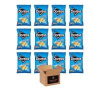Doritos Tortilla Chips Snack Sharng Bags - Bold Crunch, Iconic Taste | Crispy Flavoured Chips Variety of Flavor | Party, Movie Night Crisps (Cool Original 140g - Pack 12)