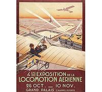 Dorival Air Show Aeroplane Exhibition Paris Advert Art Print Canvas Premium Wall Decor Poster Mural