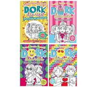 Dork Diaries 4 Books Collection Set Volume 11-14 (Dork Diaries Frenemies Forever, Dork Diaries Crush Catastrophe, Dork Diaries Birthday Drama! & Dork Diaries Spectacular Superstar)