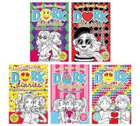 Dork Diaries 5 Books Collection Set Volume 11-15 (Dork Diaries Frenemies Forever, Crush Catastrophe, Birthday Drama!, Spectacular Superstar & I Love Paris!)