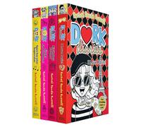 Dork Diaries Collection 4 Books Set (Volume 13-16) By Rachel Renee Russell (Birthday Drama!, Spectacular Superstar, I Love Paris! & Sister Showdown)