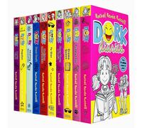 Dork Diaries x 10 title Slipcase set: Dork Diaries / Party Time / How to Dork your Diary / Pop Star / Dear Dork / TV Star / Skating Sensation / Holiday Heartbreak / OMG / Once Upon a Dork