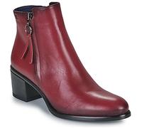 Dorking Low Ankle Boots LEXI in Red 3.5