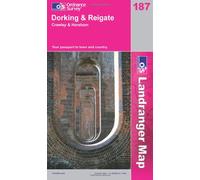 Dorking, Reigate and Crawley (OS Landranger Map 187)
