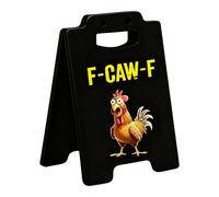 Dorm Desk Decor,Funny Home Decoration - Novelty Rooster Table Sign - for Dorm Bedroom Den Hotel Meeting Tables Workstations Counter Bar Farmhouse Shelf