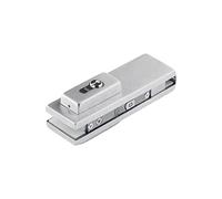Dorma Glas Glass Door Corner Lock PZ U10 Universal Light Glass Thickness 10-12 mm Glass Fitting Stainless Steel