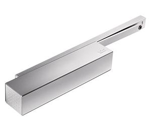 Dorma TS 92 B Basic Door Closer White RAL 9016 Contour Design with Slide Rail EN 1-4