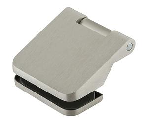 Dormakka Office Junior LM Glass Door Hinge 80 kg for 3 Pieces Dark NIRO
