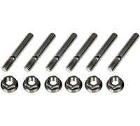 Dorman 03133HP Exhaust Flange Stud Kit - M10-1.5 x 62mm Stainless Steel Compatible with Select Models (OE FIX)