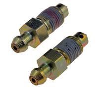 Dorman 12709 Brake Bleeder Screws - Quick Bleeders - M10-1.0 X 35mm Compatible with Select Lexus/Toyota Models, 2 Pack