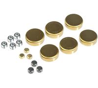 Dorman 567-014 Chrysler Brass Expansion Plug Kit, 14 Expansion Plugs, 11 Pipe Plugs Compatible with Select Chrysler/Dodge/Plymouth Models