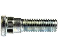 Dorman 610-474 M12-1.50 Serrated Wheel Stud With Clip Head - 14.77mm Knurl, 43.75mm Length Compatible with Select Chrysler/Dodge Models, 10 Pack