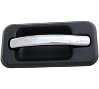 Dorman 83401 Rear Driver Side Exterior Door Handle for Select Hummer Models, Black and Chrome