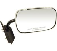 Dorman 955-188 Passenger Side Manual Door Mirror - Folding for Select Chevrolet/GMC Models, Black and Chrome
