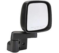 Dorman 955-695 Passenger Side Manual Door Car Mirror, Wing Mirror - Folding for Select Jeep Models, Black